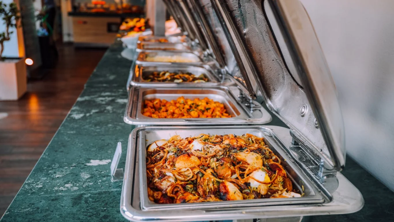 5. Delicious Buffet Lunch