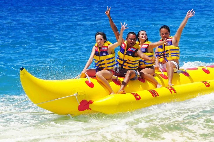 4. Banana Boat Ride: